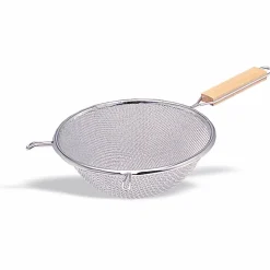 Passoire Double Maille en Inox 13 à 26 cm - Pujadas - Gris - l34- L0.1- P18- h8.5- Acier Inoxydable