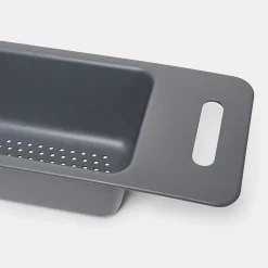 Passoire pour évier de cuisine Datil GoodHome L. 54,5 cm gris anthracite