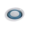 Passoire retractable en plastique 30 x 37 cm bleu paon