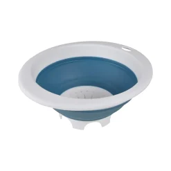 Passoire retractable en plastique 30 x 37 cm bleu paon