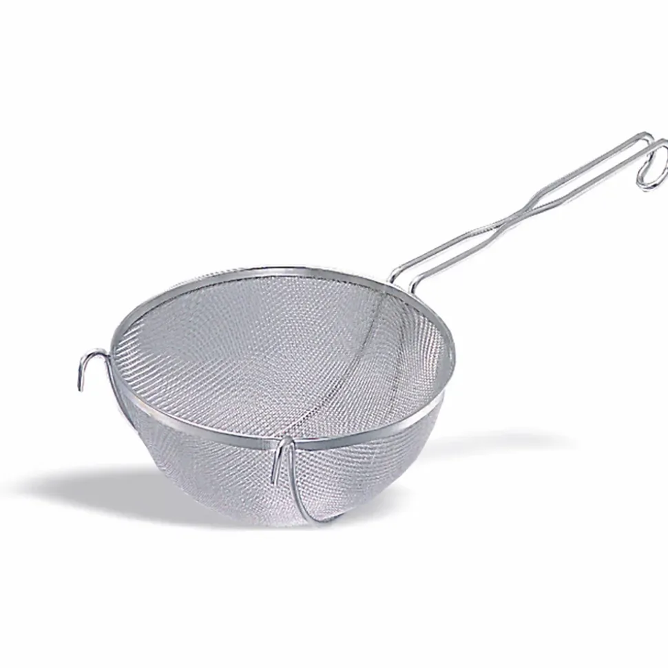Passoire Ronde Renforcé en Inox 13 à 25 cm - Pujadas - Gris - l44- L0.1- P19- h10- Acier Inoxydable