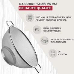 Passoire tamis 26 cm Fackelmann