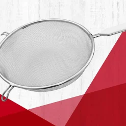 Passoire tamis avec manche en inox diamètre 20 cm Fackelmann Basic