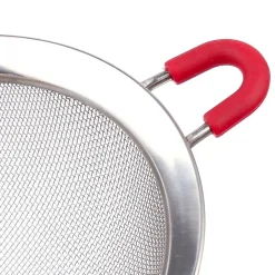 Passoire tamis inox/siliconne 9cm - Gris- 5five