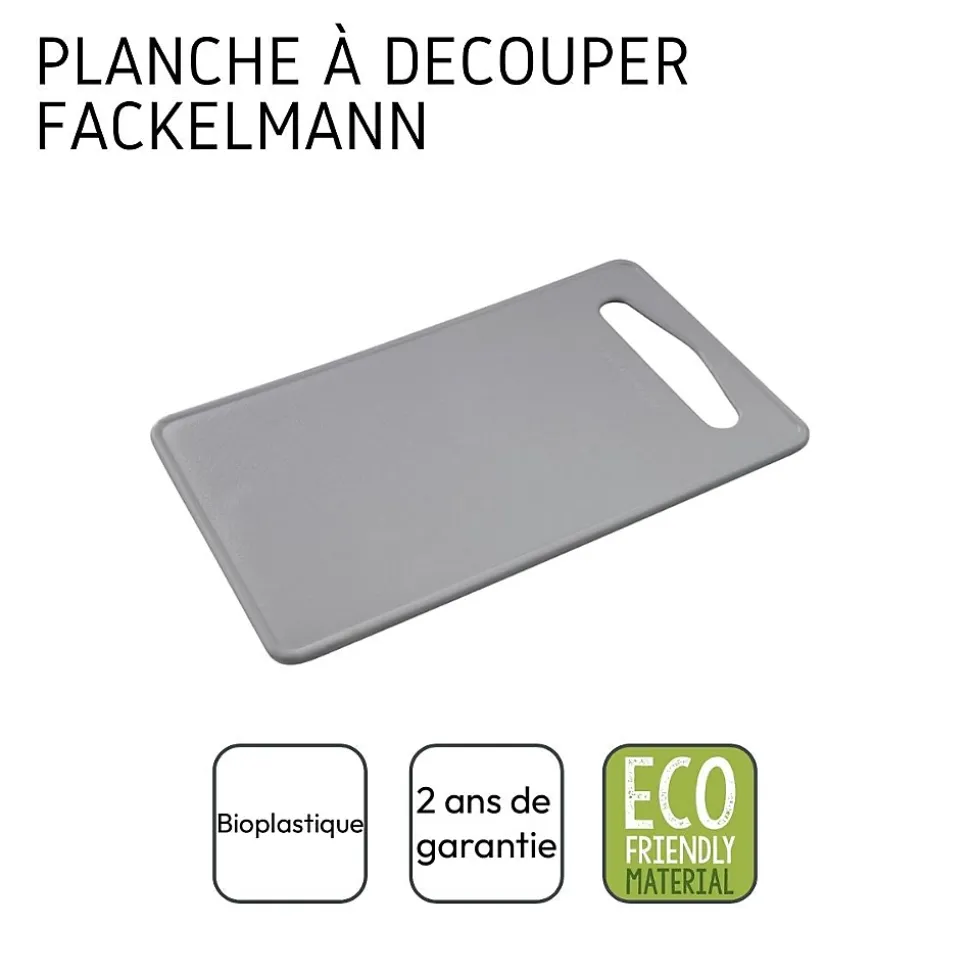 Petite planche à découper en bioplastique 24 x 14 cm Fackelmann Nature