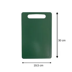 Petite planche à découper en plastique vert Fackelmann Ocean
