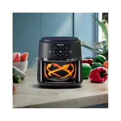 Philips Friteuse sans huile 3.2l 1300w noir - NA210/00