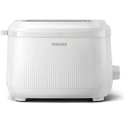 Philips Grille-pain avec réchauffe-viennoiseries série 3000, 900 W, blanc (HD2511/00)