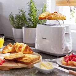 PHILIPS HD2581/00 Grille-pain 2 fentes - 830 w - Blanc