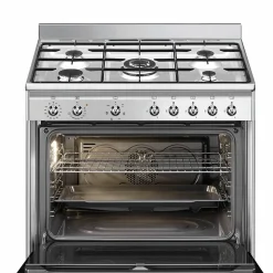 Piano de cuisson gaz 115 L L. 60 x H. 90 cm CX90GM Smeg inox