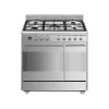 Piano de cuisson gaz 79L Concerto L. 90 x H. 90 cm SCB92MX8 Smeg inox