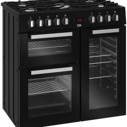 Piano de cuisson 170l 5 feux noir Beko PS235315DB