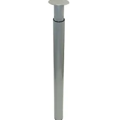 Pied ajustable Diall ø60 x H. 700-1000 mm gris