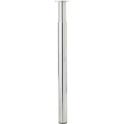 Pied ajustable Diall ø60 x H. 700-1000 mm chrome