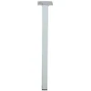 Pied de meuble Diall blanc 25 x 25 x H. 100 mm