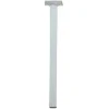 Pied de meuble Diall blanc 25 x 25 x H. 200 mm