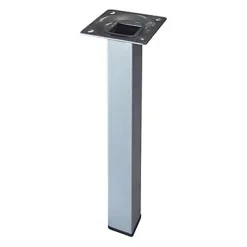Pied de meuble Diall gris 25 x 25 x H. 200 mm