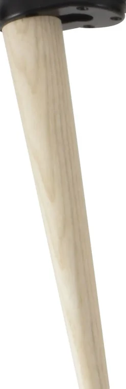 Pied de table Bar Plus H. 30 cm bois frêne