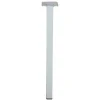 Pied de table Diall 25 x 25 x H. 800 mm blanc