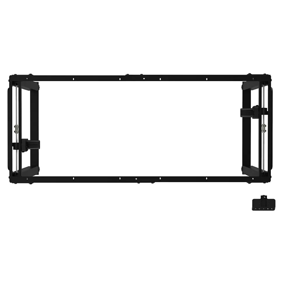 Pied de table électrique à hauteur réglable Kirkkonummi acier allié hauteur 70 -115 cm noir pro.tec