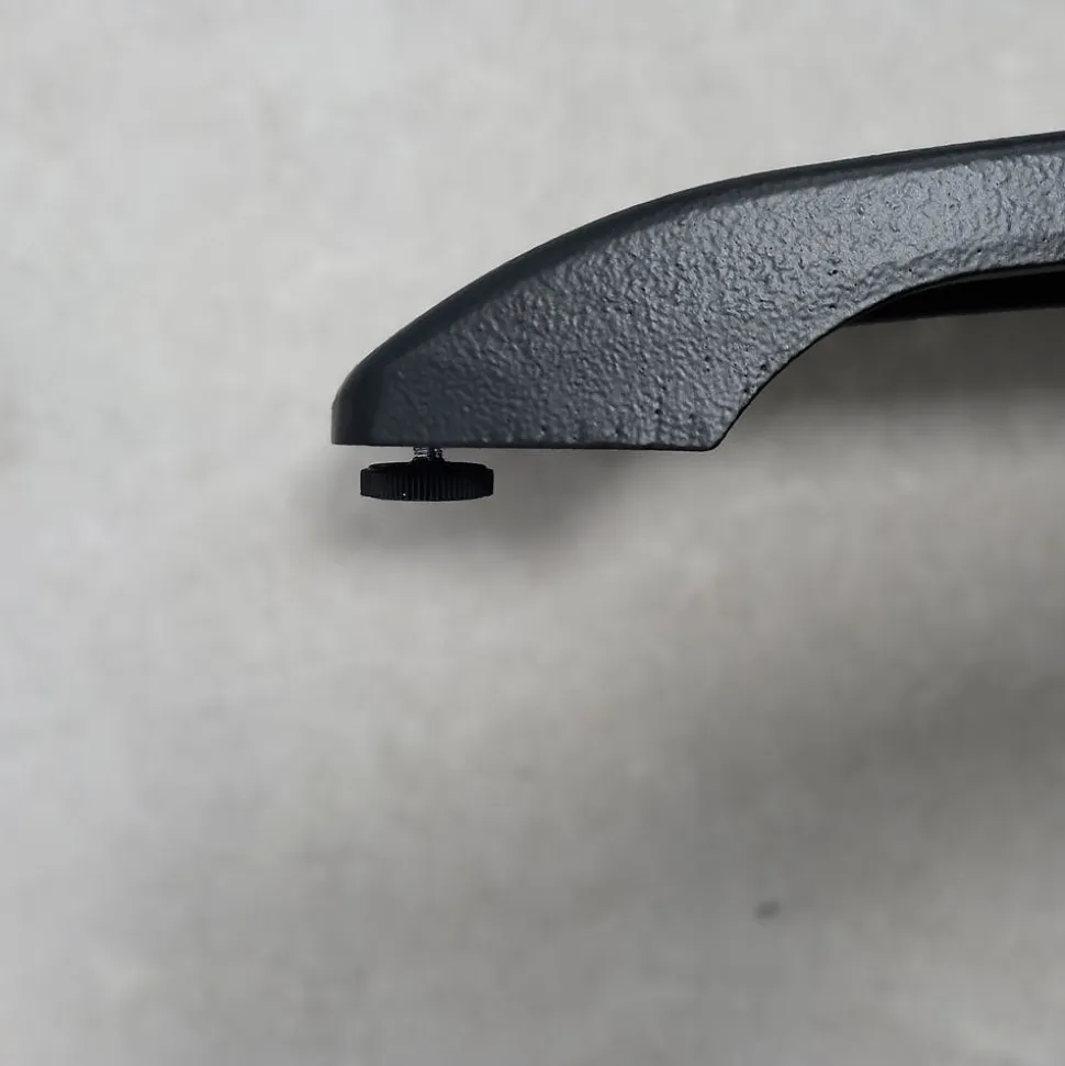 Pied de table modèle Bazila noir - Restootab