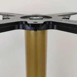 Pied de table modèle Rome doré métal XL - Restootab