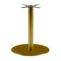 Pied de table modèle Rome doré métal XL - Restootab