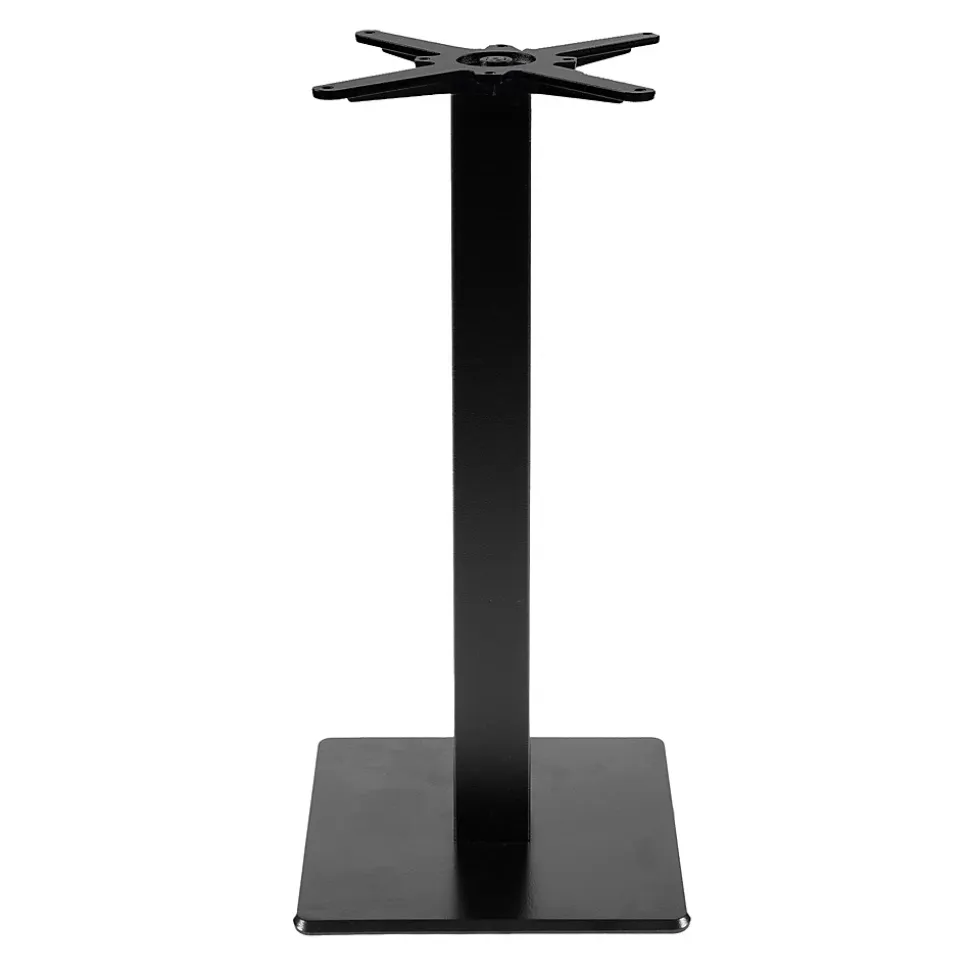 Pied de table pour mange-debout h110cm modèle Milan noir - Restootab