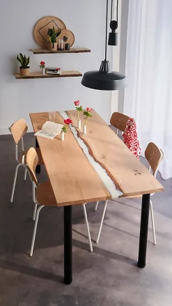 Pied de table réglable Diall ø60 x H. 700 mm noir