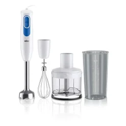 Pied mixeur BRAUN MQ20.236M - Moteur 600 W - 2 vitesses - Systeme EasyTwist
