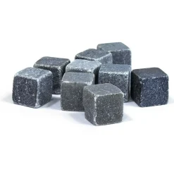 Pierres à whisky avec filet de rangement