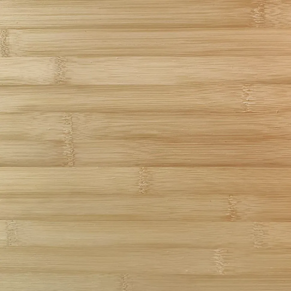 Plan de travail bois massif Bambou Naturel lamellé collé L.250 X P.65 cm, Ep. 36 mm