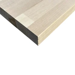 Plan de travail bouleau, L.2,5 m x l.65 cm, Ep.3,6 cm