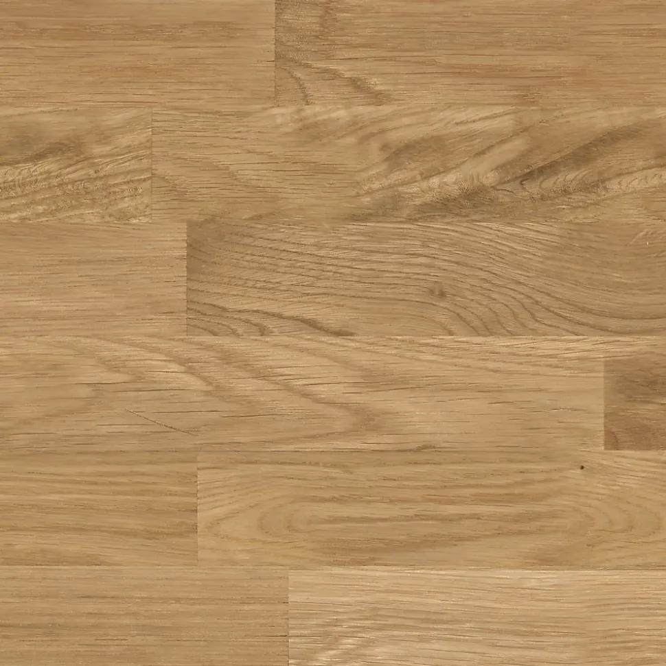 Plan de travail chêne massif GoodHome Kava L.300 x l.62 x Ép.2,6 cm