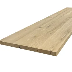 Plan de travail Chêne massif pleines lames 2600 x 650 x 40 mm