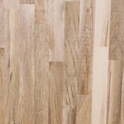 Plan de travail Chêne massif lamellé collé abouté 2000 x 650 x 26 mm