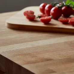 Plan de travail chêne massif L.300 x l.62 x ép.4 cm GoodHome Hinita