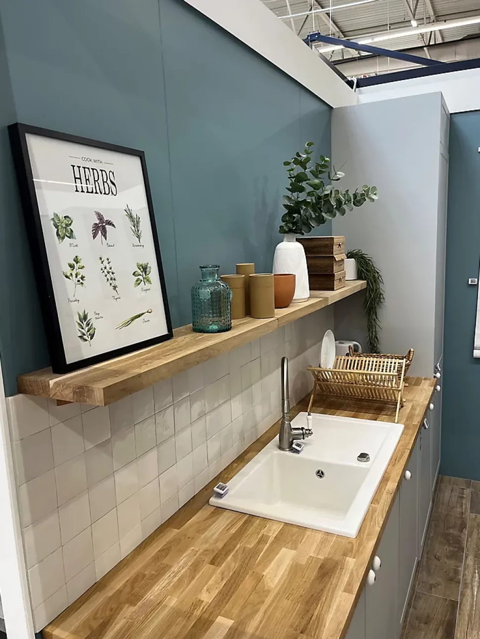 Plan de travail chêne massif L.250 x l.65 x Ép.3,6 cm