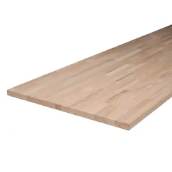 Plan de travail hêtre massif lamellé collé 2000 x 800 x 26 mm