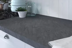 Plan de travail stratifié Galaxie décor béton L.240 x l.63,5 x Ep 2,8 cm