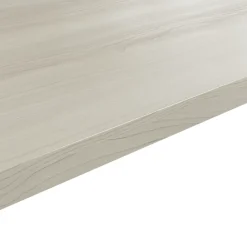 Plan de travail stratifié aspect bois pâle GoodHome Berberis L.300 x Ép.3,8 cm