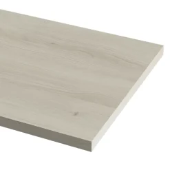 Plan de travail stratifié aspect bois pâle GoodHome Berberis L.300 x Ép.3,8 cm