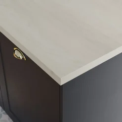 Plan de travail stratifié aspect bois pâle GoodHome Berberis L.300 x Ép.3,8 cm