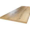 Plan de travail stratifié HPL chêne 3000 x 650 x 38 mm