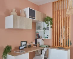 Plan de travail stratifié aspect chêne GoodHome Kala L.300 x l.62 x Ép.3,8 cm