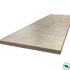 Plan de travail stratifié HPL pierre naturelle 2000 x 650 x 38 mm