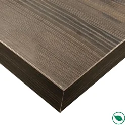 Plan de travail stratifié HPL chêne brun 3000 x 650 x 38 mm