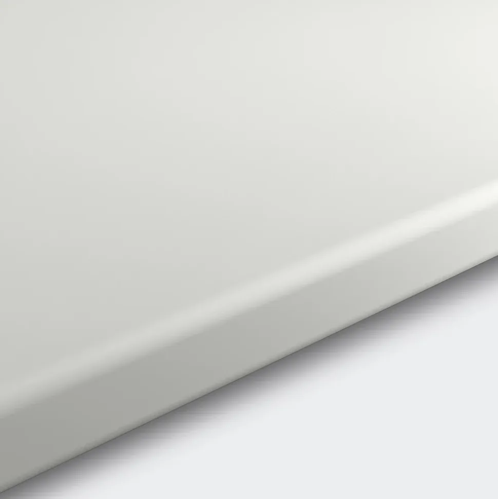 Plan de travail stratifié blanc L.180 x l.62 x Ép.2,8 cm