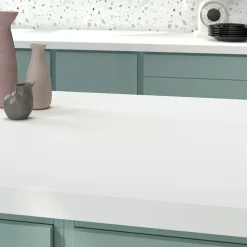 Plan de travail stratifié Blanc 1800 x 600 EP 28 mm