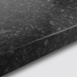 Plan de travail stratifié granit noir Izee L. 246 cm x l. 63,5 cm x Ép. 38 mm